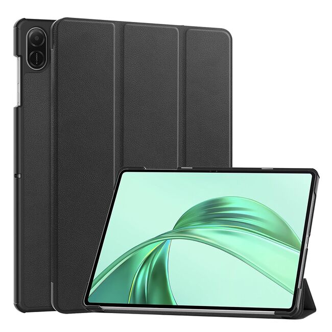 Husa pentru Honor Pad X8a tip stand functie sleep/wake-up, protectie 360 - Negru