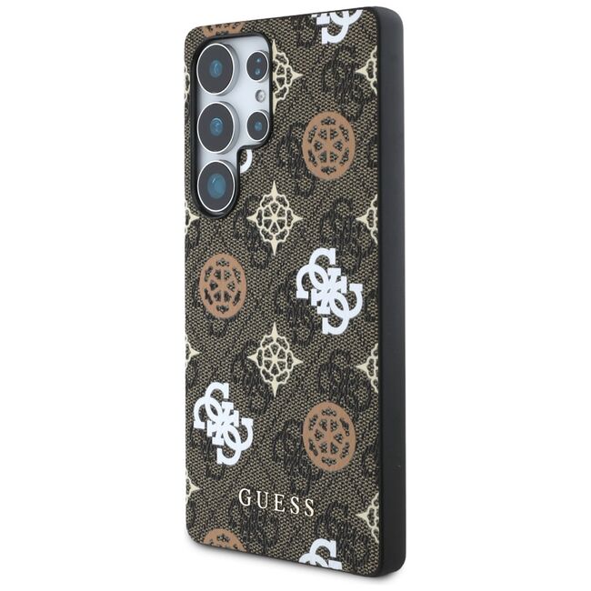 Husa premium  Samsung Galaxy S25 Ultra pentru Guess Elegance Series - Maro
