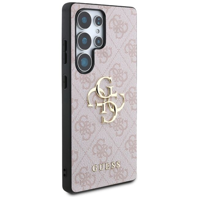 Husa premium  Samsung Galaxy S25 Ultra pentru Guess Elegance Series - Roz pal
