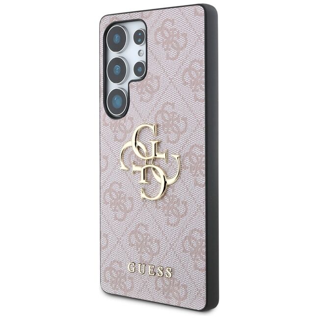 Husa premium  Samsung Galaxy S25 Ultra pentru Guess Elegance Series - Roz pal