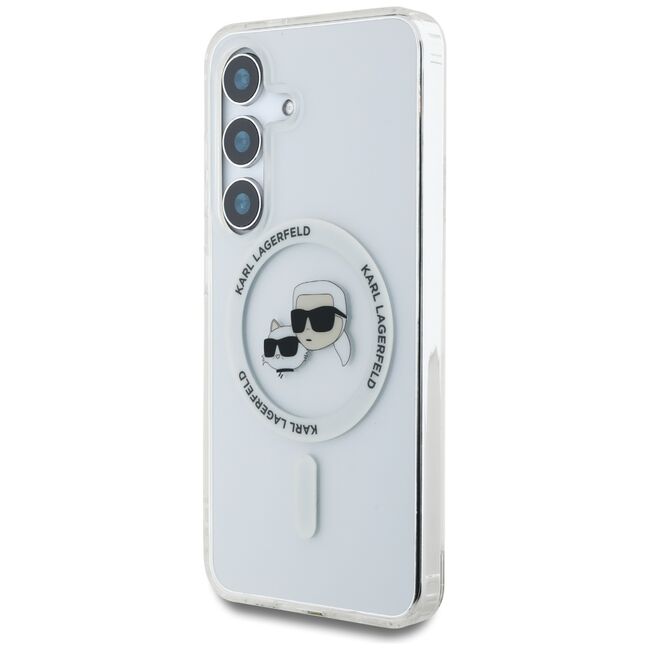 Husa premium pentru  Samsung Galaxy S25+ Karl Lagerfeld compatibila Magsafe - Clear