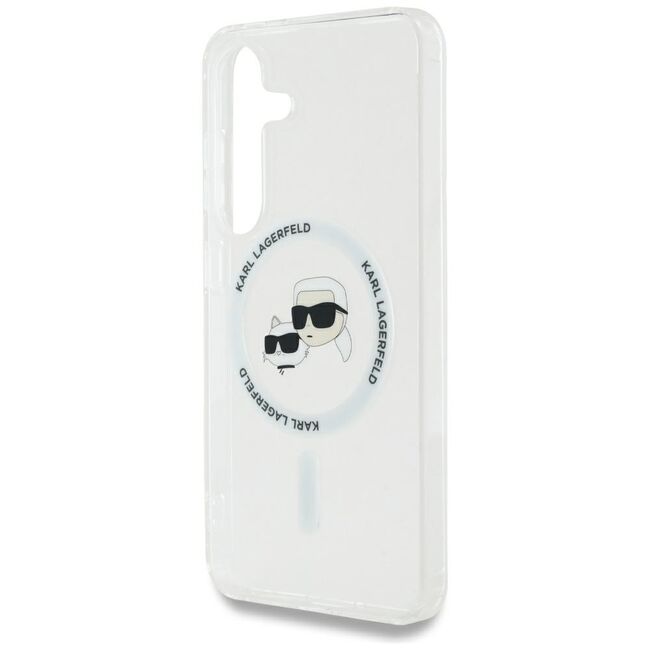 Husa premium pentru  Samsung Galaxy S25+ Karl Lagerfeld compatibila Magsafe - Clear
