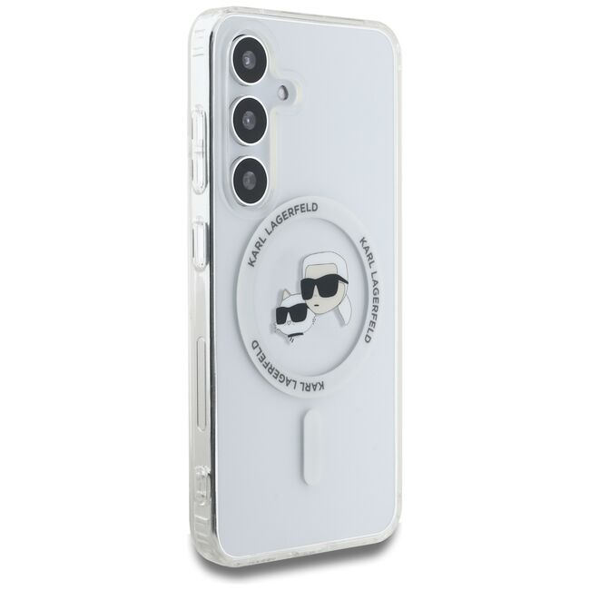 Husa premium pentru  Samsung Galaxy S25+ Karl Lagerfeld compatibila Magsafe - Clear
