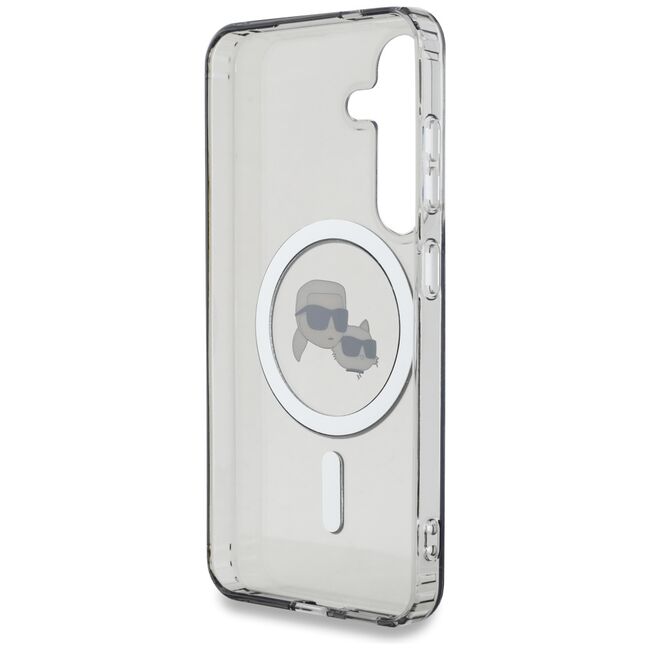 Husa premium pentru  Samsung Galaxy S25+ Karl Lagerfeld compatibila Magsafe - Gri
