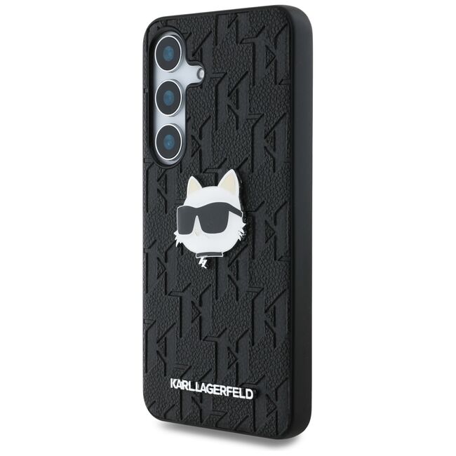 Husa premium pentru  Samsung Galaxy S25+ Karl Lagerfeld superior quality - Negru denim