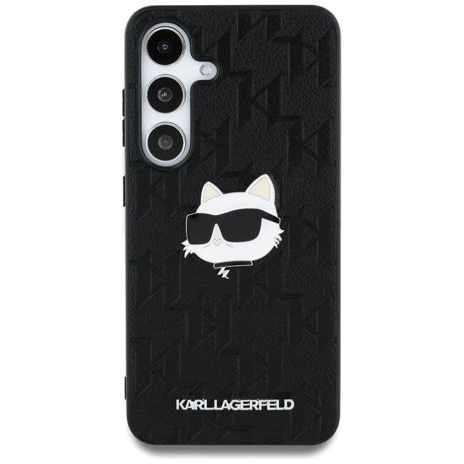 Husa premium pentru  Samsung Galaxy S25+ Karl Lagerfeld superior quality - Negru denim