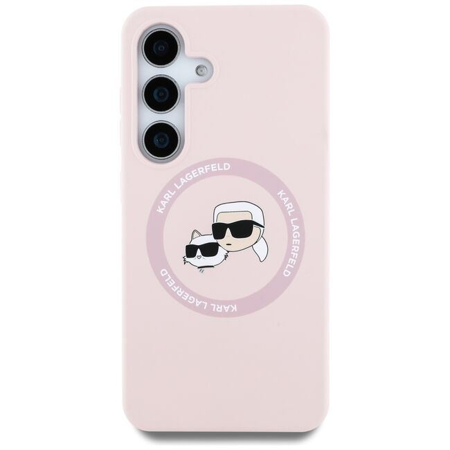 Husa premium pentru  Samsung Galaxy S25+ Karl Lagerfeld superior quality - Roz