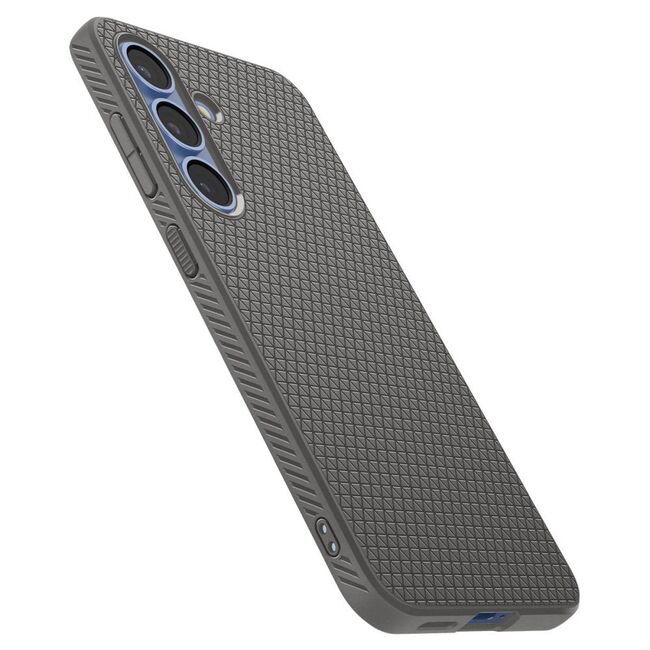 Husa premium pentru  Samsung Galaxy S25+ Spigen - Liquid Air - Gri inchis