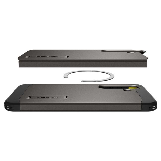Husa premium pentru  Samsung Galaxy S25+ Spigen - Tough Armor MagSafe - Gunmetal