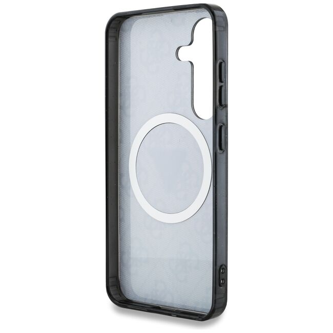 Husa premium pentru  Samsung Galaxy S25+ compatibila MagSafe Guess Luxury Series - Negru