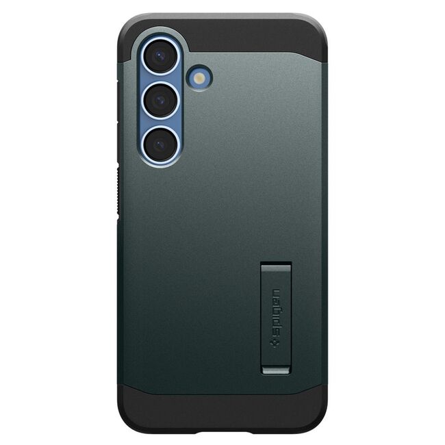 Husa premium pentru  Samsung Galaxy S25 Spigen - Tough Armor MagSafe - Verde