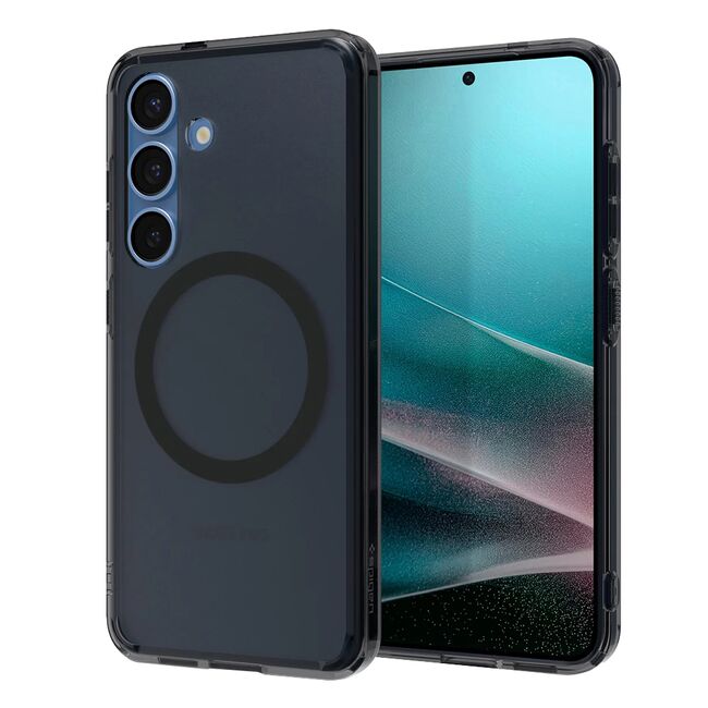 Husa premium pentru  Samsung Galaxy S25 Spigen - Ultra Hybrid MagSafe - Negru mat