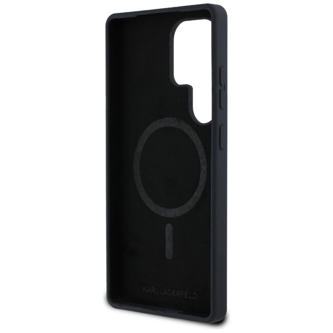 Husa premium pentru  Samsung Galaxy S25 Ultra Karl Lagerfeld superior quality - Negru denim