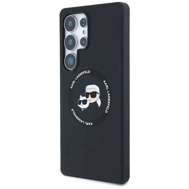 Husa premium pentru  Samsung Galaxy S25 Ultra Karl Lagerfeld superior quality - Negru denim