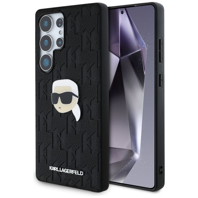 Husa premium pentru  Samsung Galaxy S25 Ultra Karl Lagerfeld superior quality - Negru print
