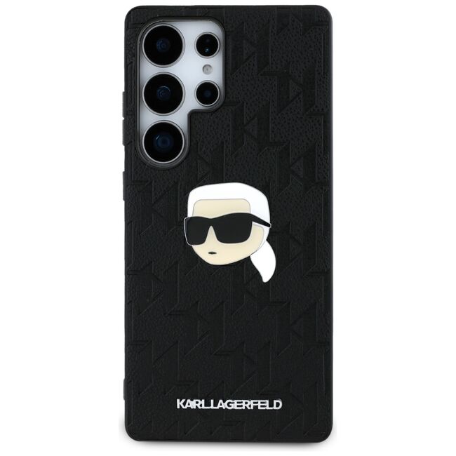 Husa premium pentru  Samsung Galaxy S25 Ultra Karl Lagerfeld superior quality - Negru print