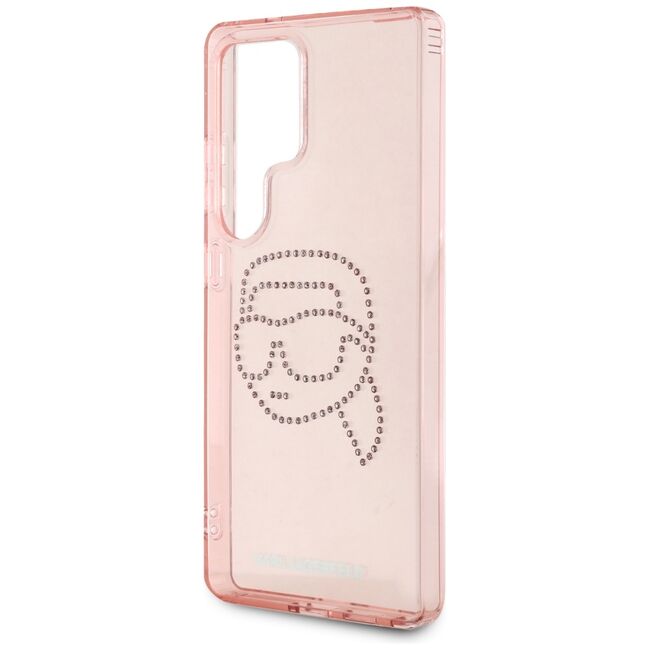 Husa premium pentru  Samsung Galaxy S25 Ultra Karl Lagerfeld superior quality - Roz