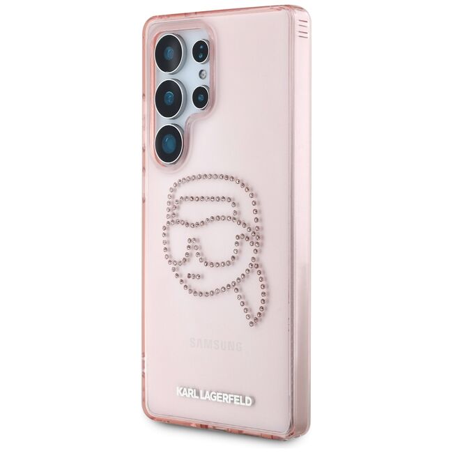 Husa premium pentru  Samsung Galaxy S25 Ultra Karl Lagerfeld superior quality - Roz
