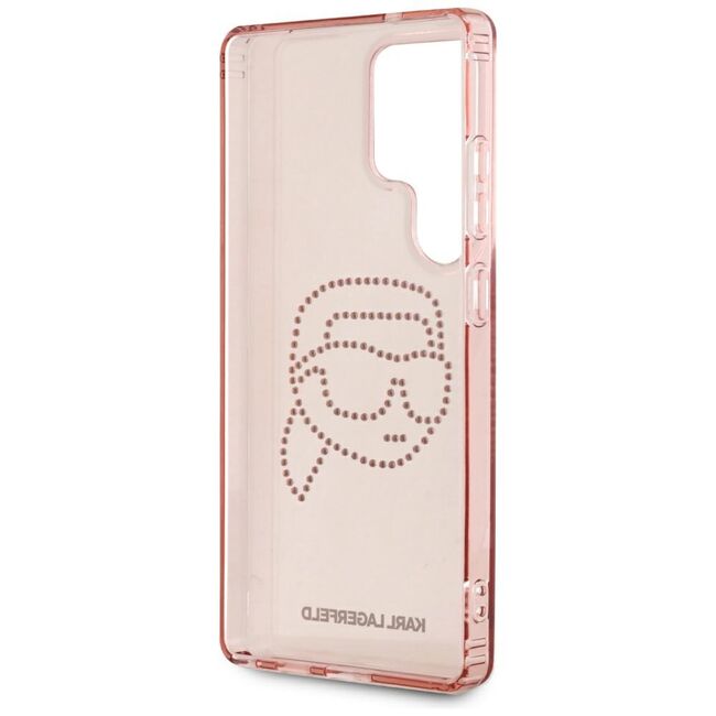 Husa premium pentru  Samsung Galaxy S25 Ultra Karl Lagerfeld superior quality - Roz