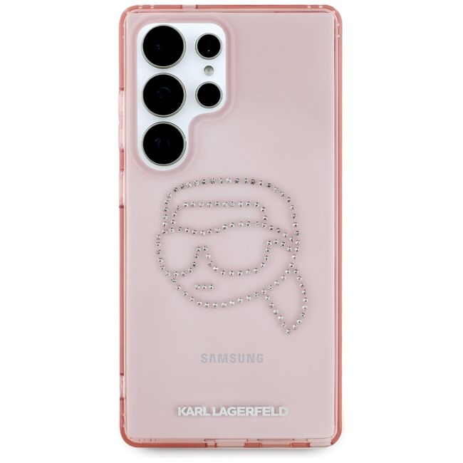 Husa premium pentru  Samsung Galaxy S25 Ultra Karl Lagerfeld superior quality - Roz