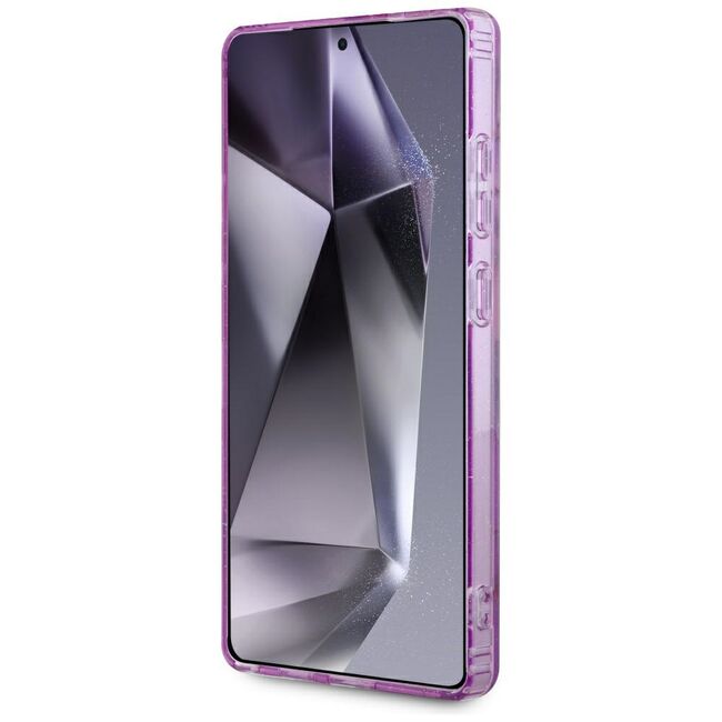 Husa premium pentru  Samsung Galaxy S25 Ultra compatibila MagSafe Guess Luxury Series - Mov