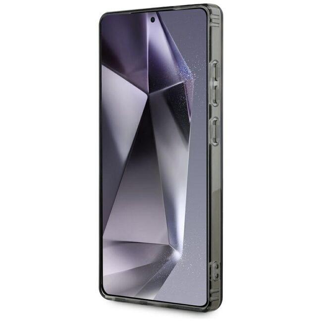 Husa premium pentru  Samsung Galaxy S25 Ultra compatibila MagSafe Guess Luxury Series - Negru mat