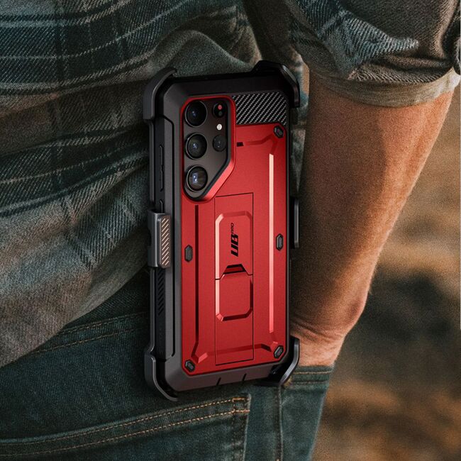 Husa Samsung Galaxy S25 Ultra Supcase Unicorn Beetle Pro, transparenta