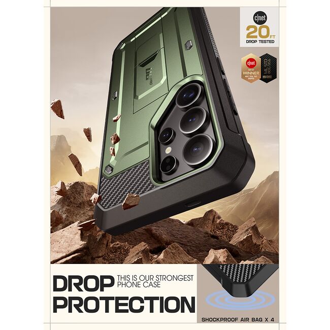 Husa Samsung Galaxy S25 Ultra Supcase Unicorn Beetle Pro, verde