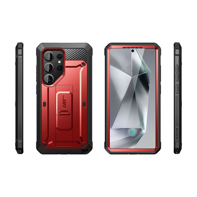 Husa Samsung Galaxy S25 Ultra Supcase Unicorn Beetle Pro, rosu