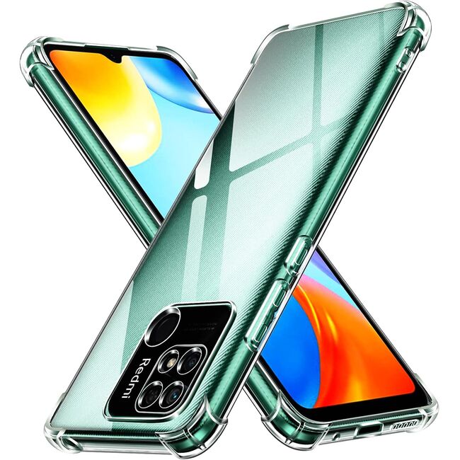 Husa pentru  Xiaomi Poco C40 Slim Anti-Shock 1.5mm reinforced 4 corners, Transparent