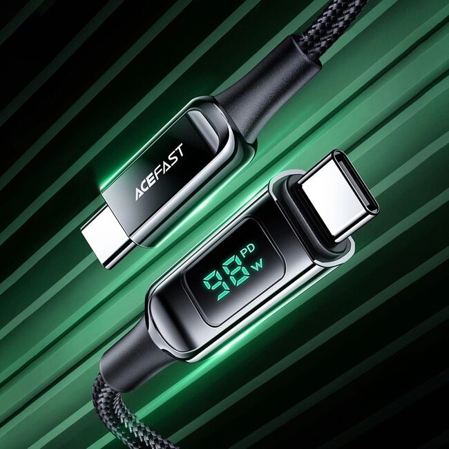 Cablu de date 100W Type-C la Type-C, Acefast C6-03, 2m