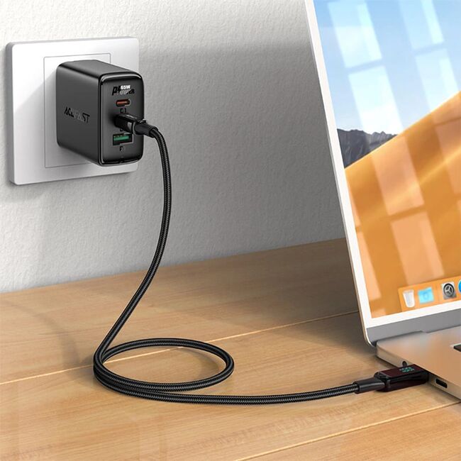 Cablu de date 100W Type-C la Type-C, Acefast C6-03, 2m