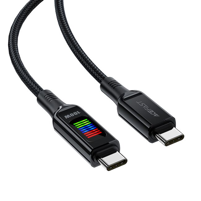 Cablu de date Type-C la Type-C, Acefast C7-03, 100W, 1.2m