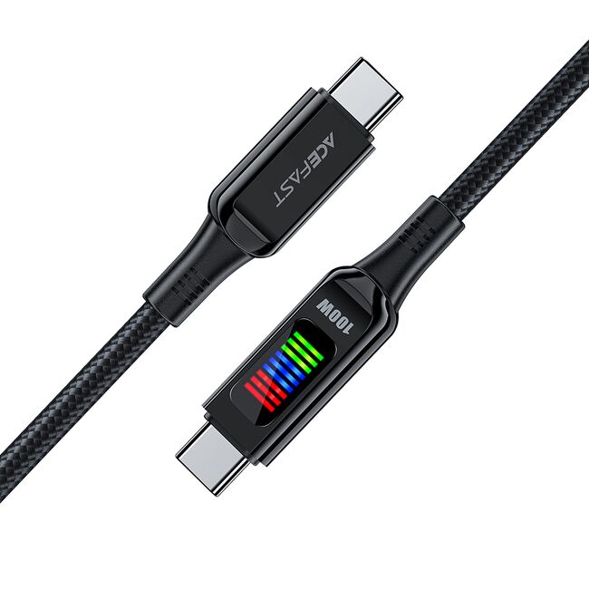 Cablu de date Type-C la Type-C, Acefast C7-03, 100W, 1.2m