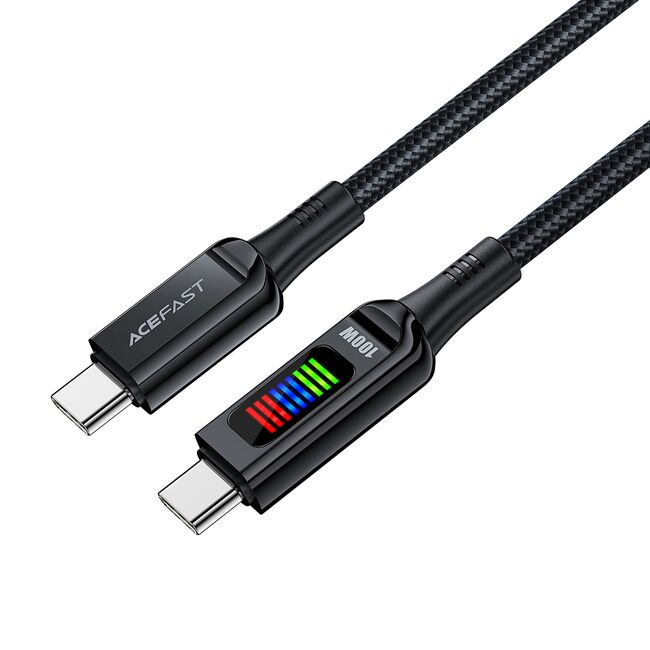 Cablu de date Type-C la Type-C, Acefast C7-03, 100W, 1.2m
