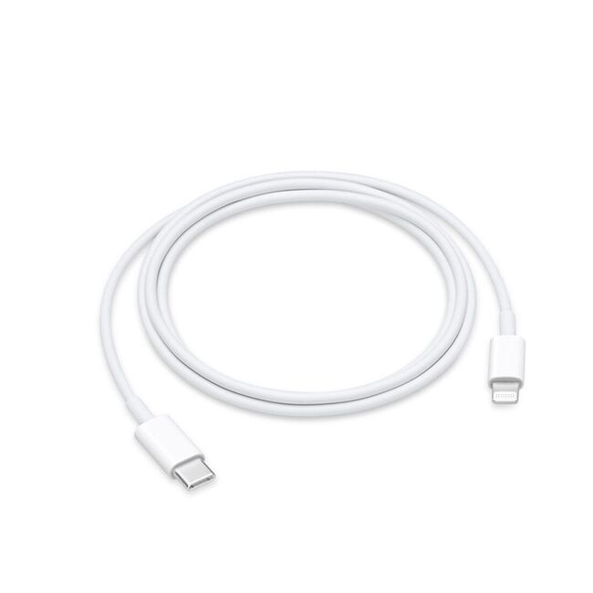 Cablu de date USB-C la Lightning Apple A2561, MUQ93ZM/A original, 1m, alb