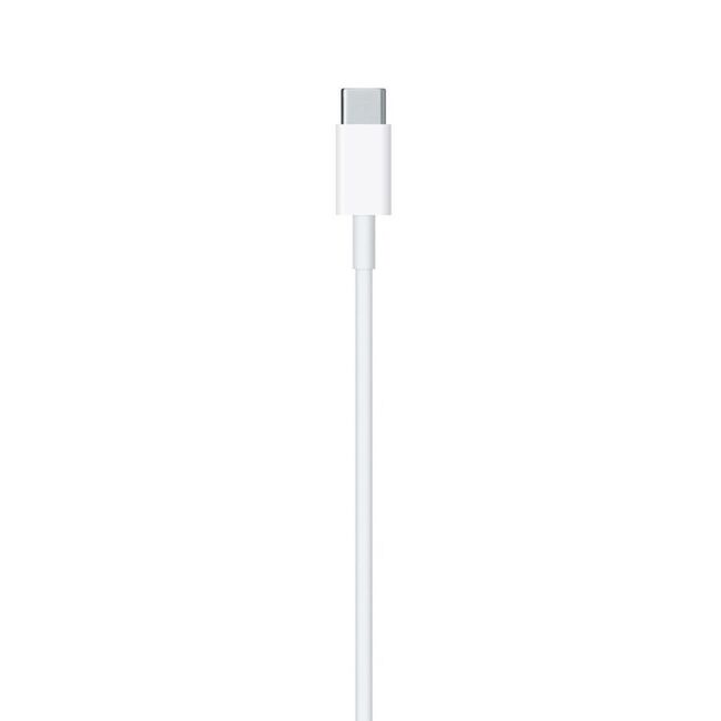 Cablu de date USB-C la Lightning Apple A2561, MUQ93ZM/A original, 1m, alb