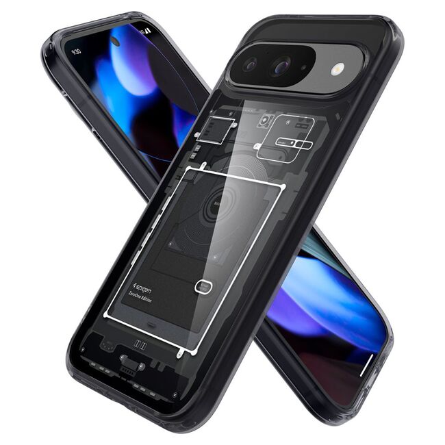 Husa premium pentru  Google Pixel 9 / 9 Pro Spigen - Ultra Hybrid Zero One - Negru