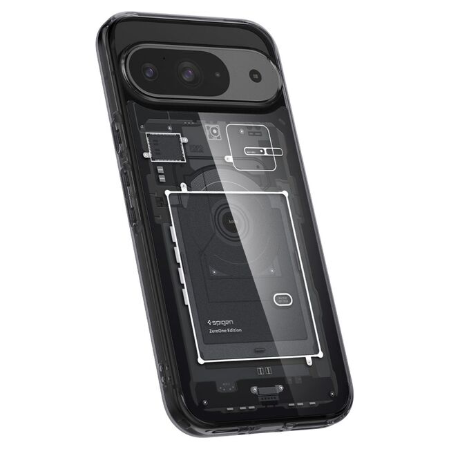 Husa premium pentru  Google Pixel 9 / 9 Pro Spigen - Ultra Hybrid Zero One - Negru