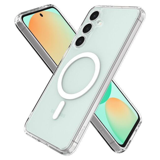 Husa premium pentru  Samsung Galaxy S24 FE Spigen Ultra Hybrid MagSafe - Clear