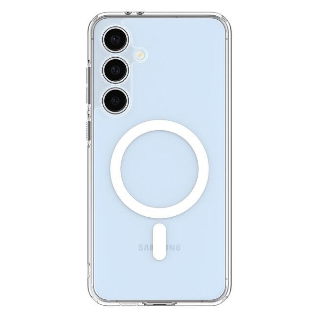 Husa premium pentru  Samsung Galaxy S24 FE Spigen Ultra Hybrid MagSafe - Clear