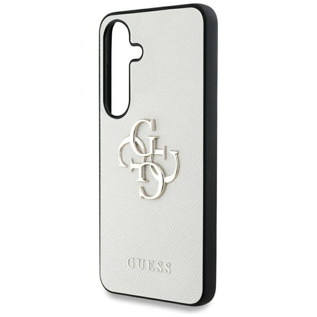 Husa premium pentru  Samsung Galaxy S25 Guess Elegance Series - Bej