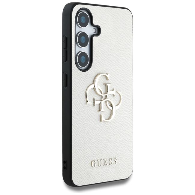 Husa premium pentru  Samsung Galaxy S25 Guess Elegance Series - Bej