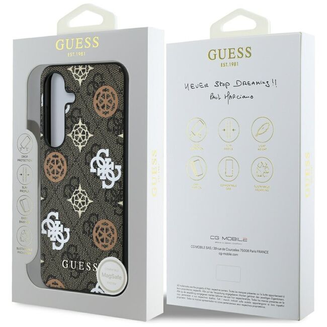 Husa premium pentru  Samsung Galaxy S25 Guess Elegance Series - Multicolor