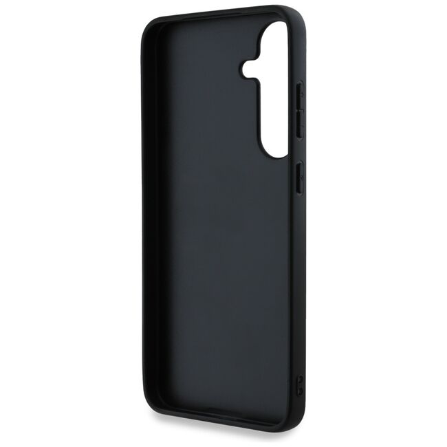 Husa premium pentru  Samsung Galaxy S25 Guess Elegance Series - Negru denim