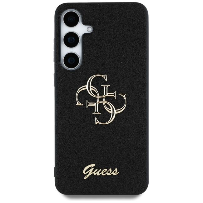 Husa premium pentru  Samsung Galaxy S25 Guess Elegance Series - Negru denim