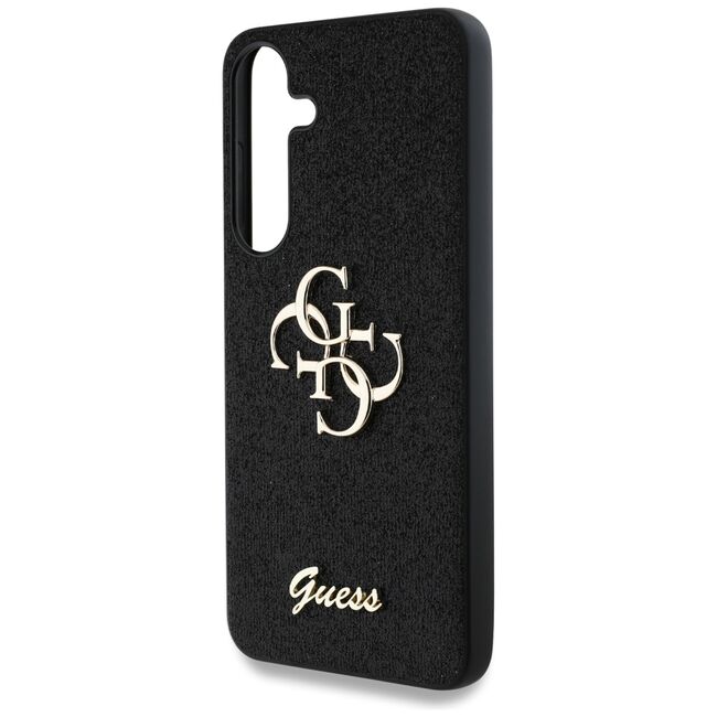 Husa premium pentru  Samsung Galaxy S25 Guess Elegance Series - Negru denim
