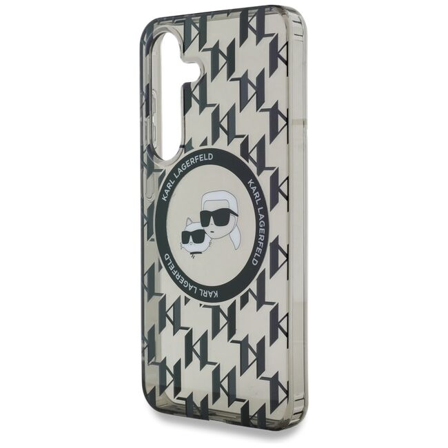 Husa premium pentru  Samsung Galaxy S25 Karl Lagerfeld compatibila Magsafe - Gri