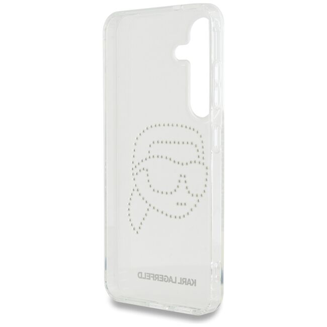 Husa premium pentru  Samsung Galaxy S25 Karl Lagerfeld superior quality - Alb