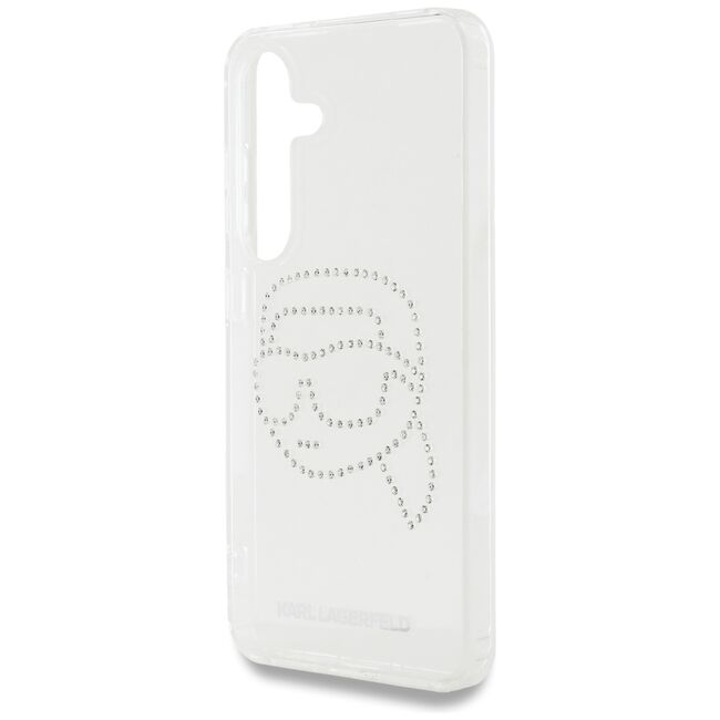 Husa premium pentru  Samsung Galaxy S25 Karl Lagerfeld superior quality - Alb